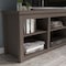 Flash Furniture 65" Espresso Finish 6 Cubby Open Storage TV Stand GC-MBLK66-ESP-GG - alternate 4